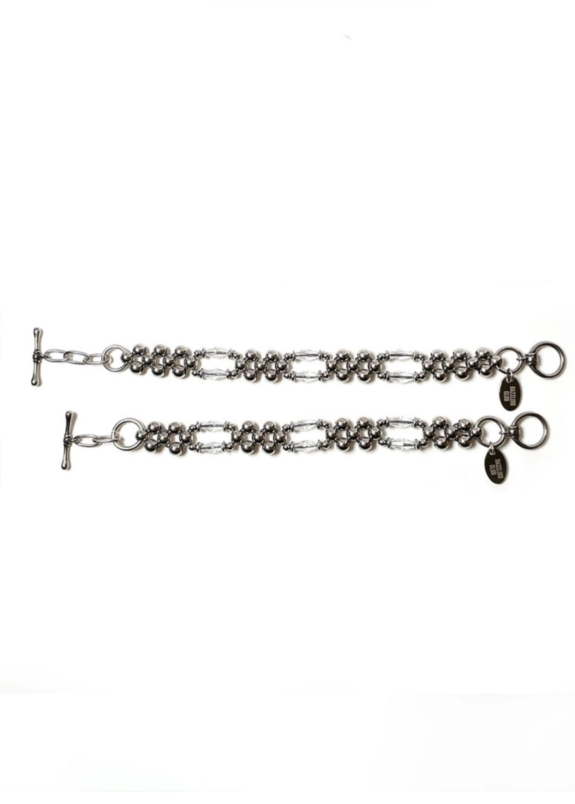 CRYSTAL BALL CHAIN BRACELET
