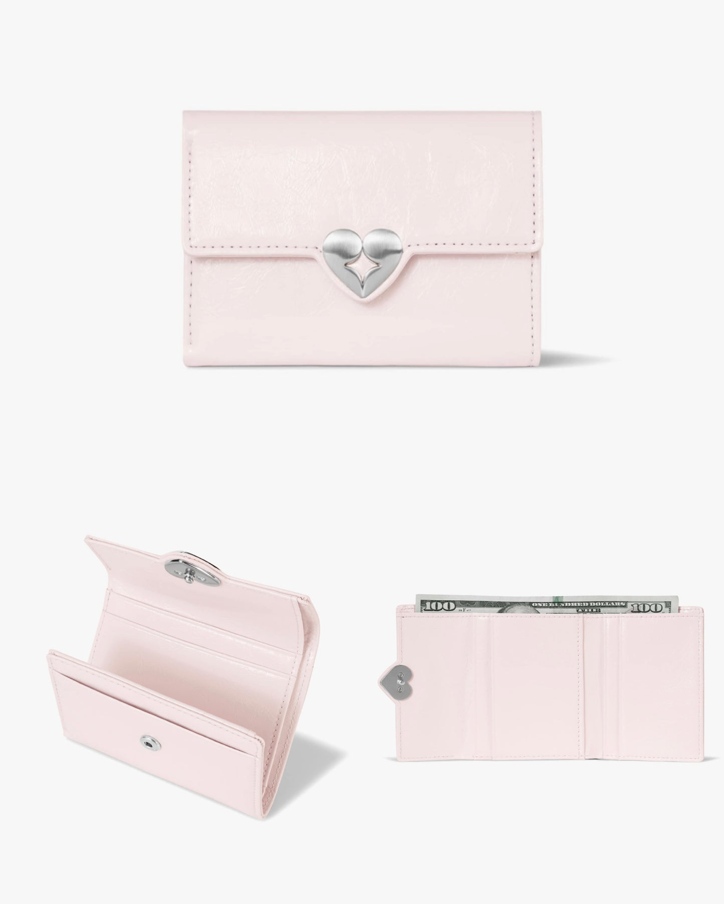 FENNCE HEARTY FLAP WALLET