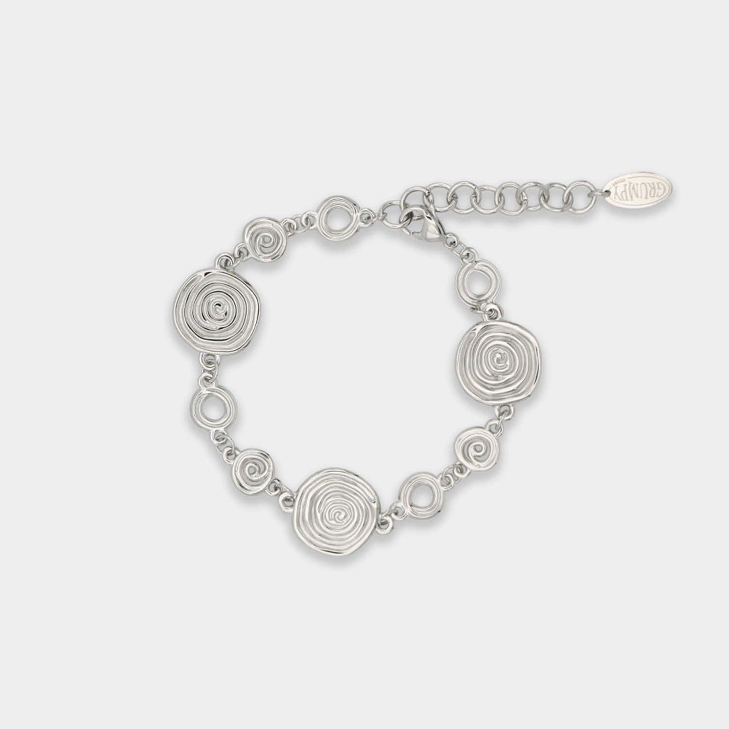 Grumpy Stuff Spiral Bloom Bracelet