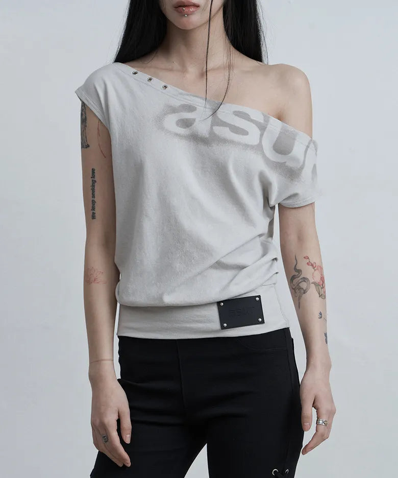 ASUR DOLMAN LOOSE CROP T-SHIRTS (4 colors)