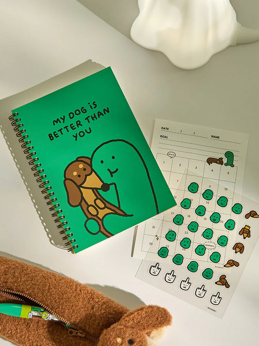 JOGUMAN Throw Away Planner & Sticker