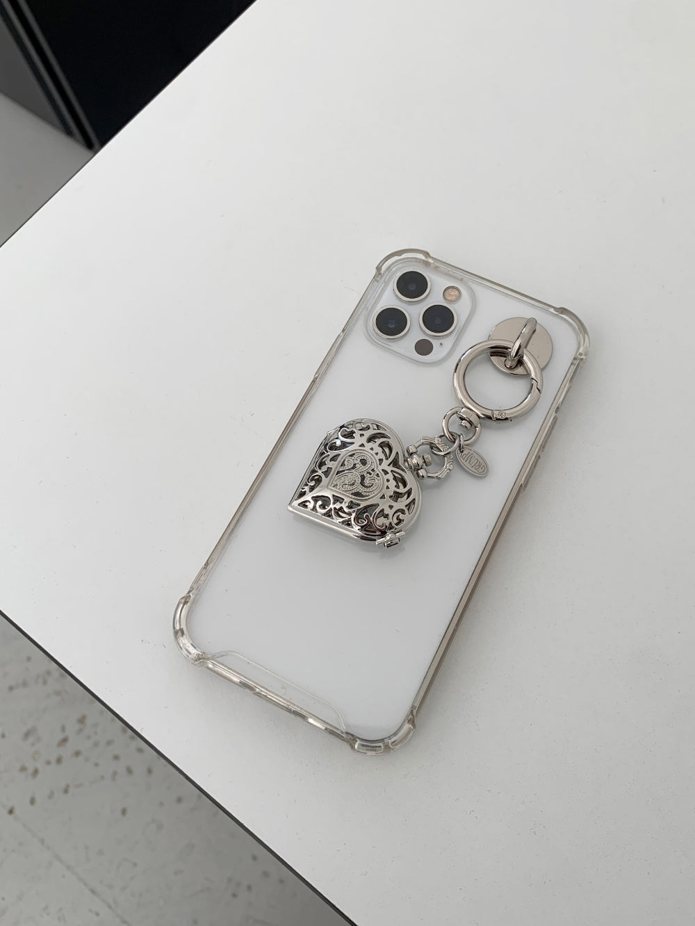 Ethereal Heart Watch Keychain