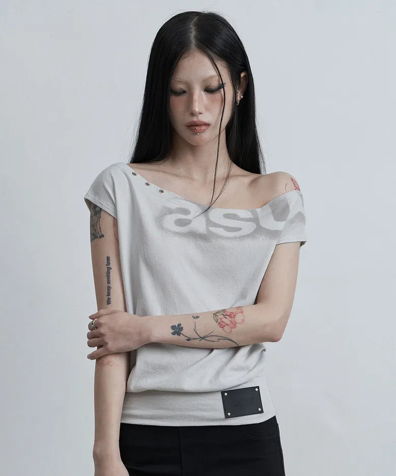 ASUR DOLMAN LOOSE CROP T-SHIRTS (4 colors)