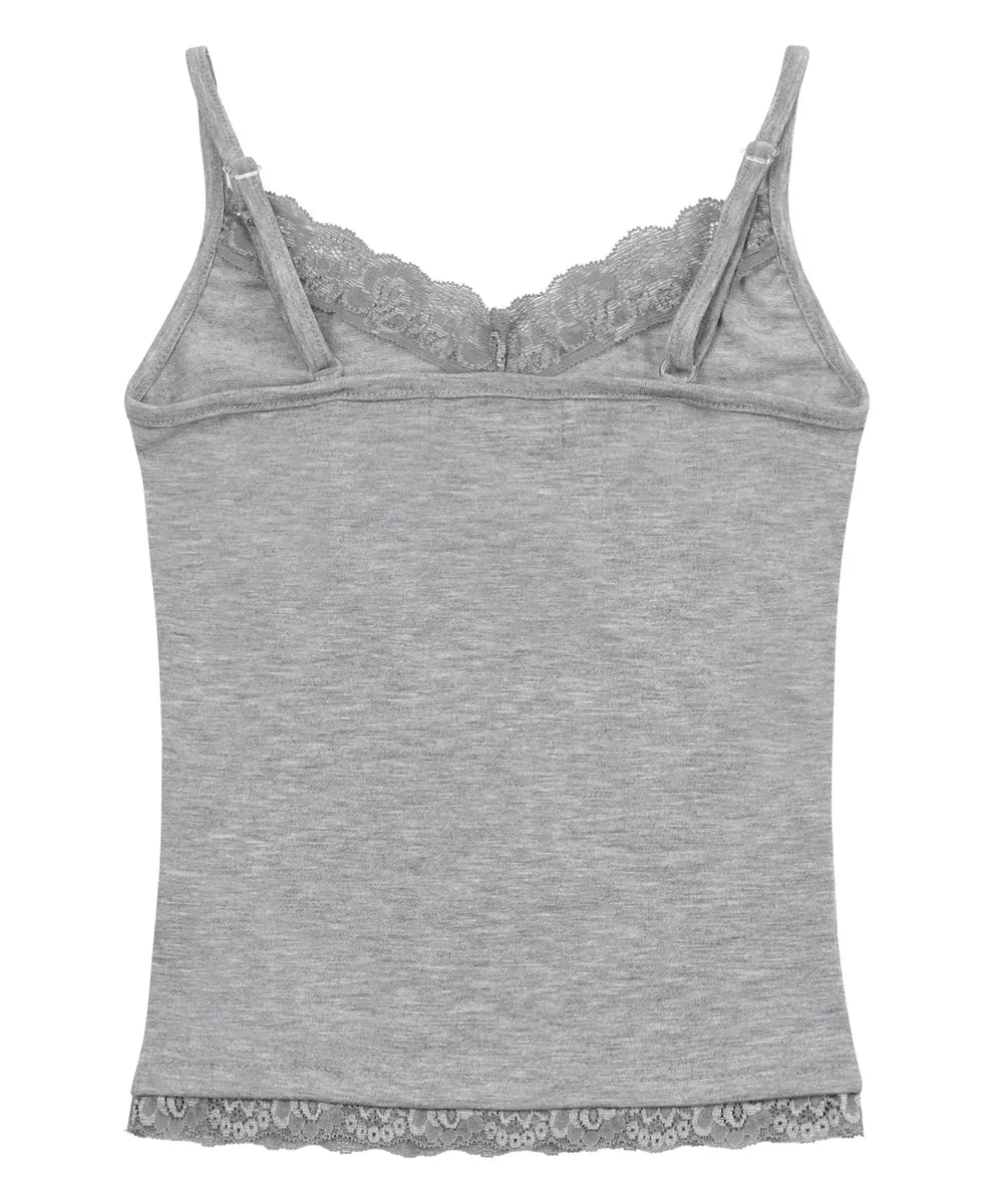 Mucent Garin Lace Slim Fit Sleeveless Nashi (3 Colors)