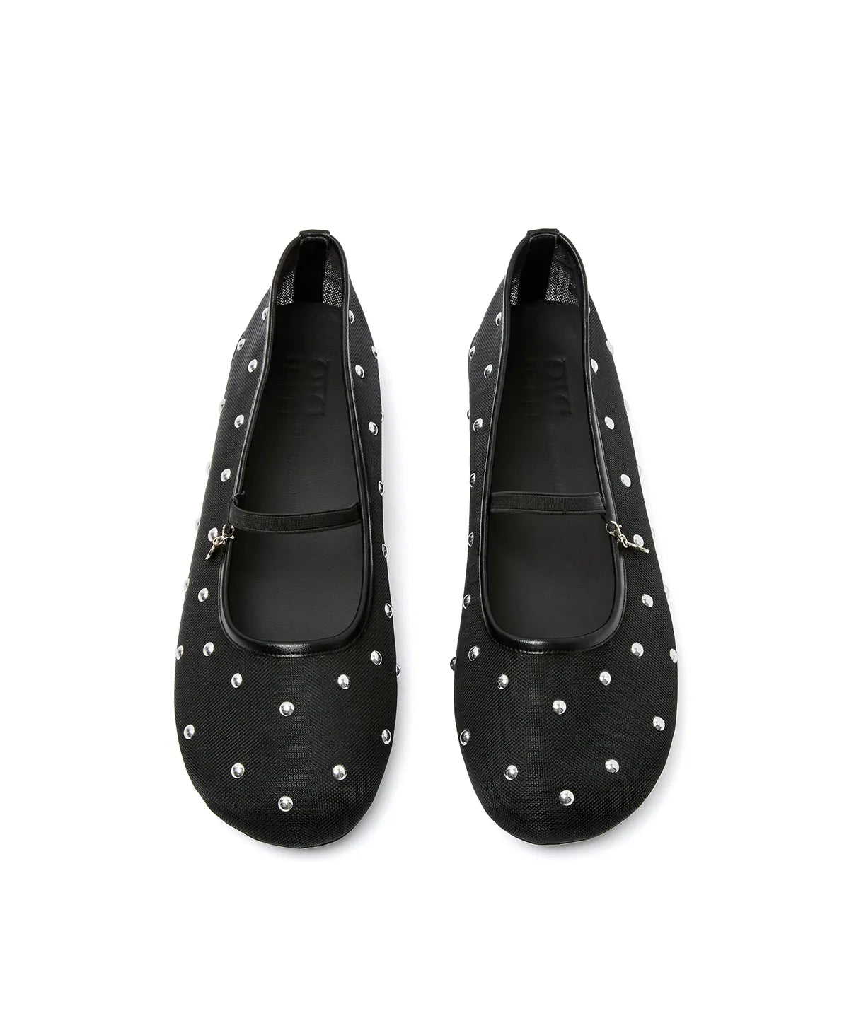 Foggy Moody Studded Mesh Flat (5 colors)