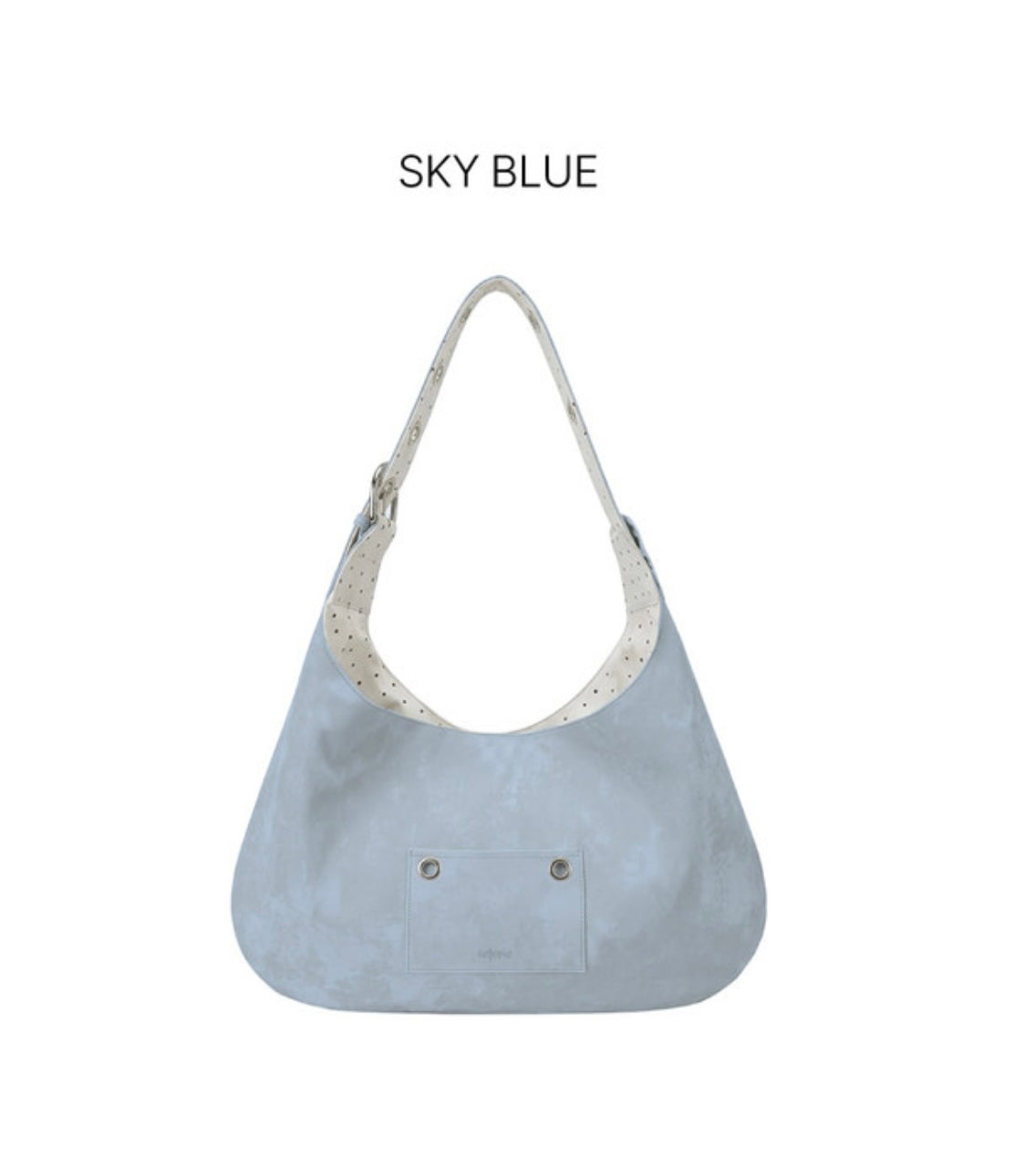 BUCKLE REVERSIBLE SHOULDER BAG（3 colors)
