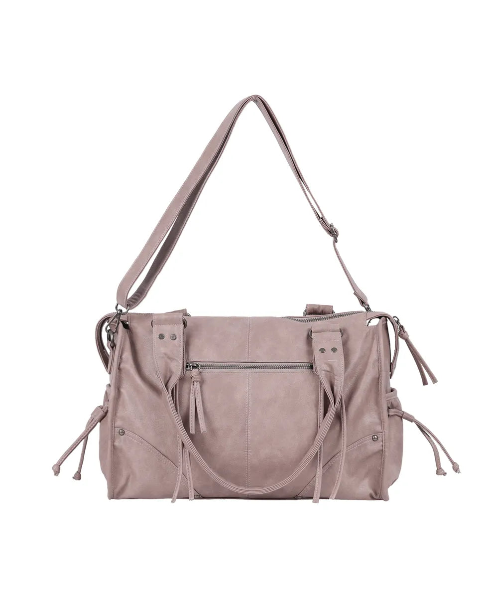 FANCYCLUB BELTED WASHING LEATHER BAG