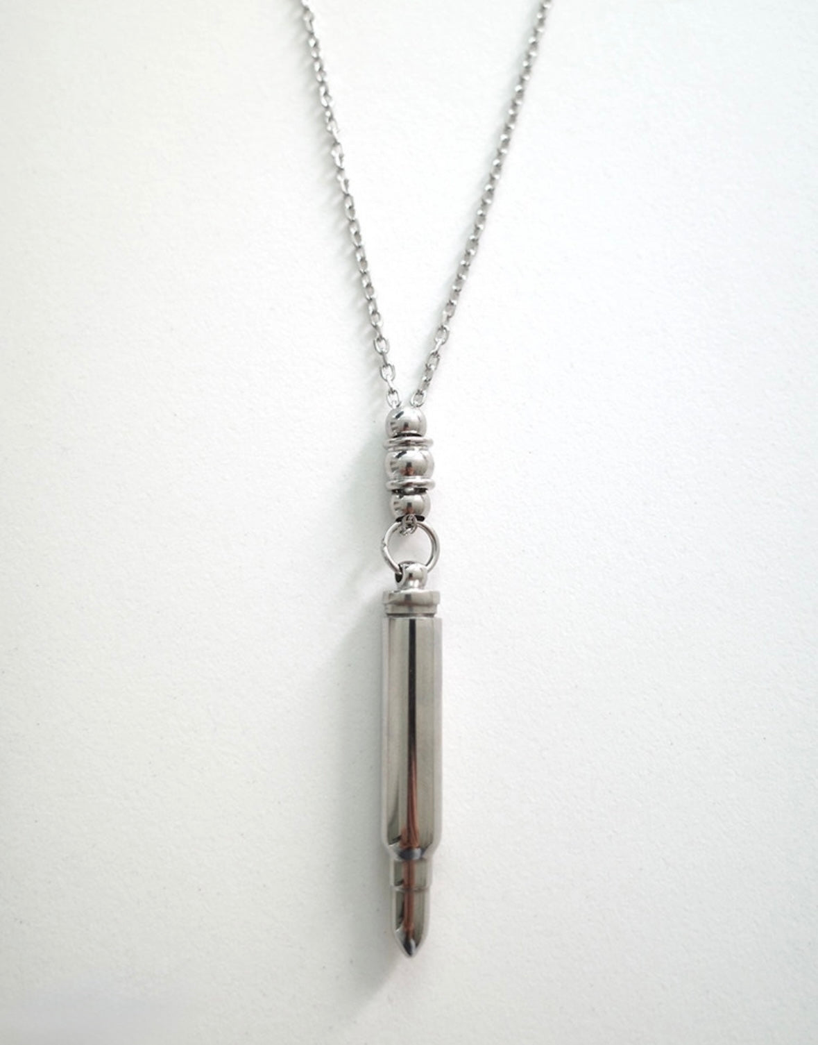 Metalic Bullet Necklace
