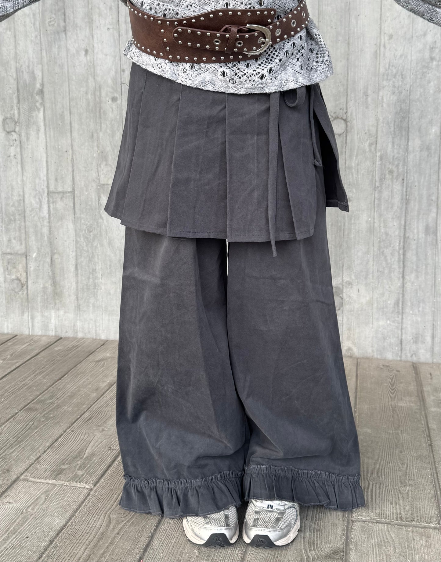 秋冬必入百褶裙褲