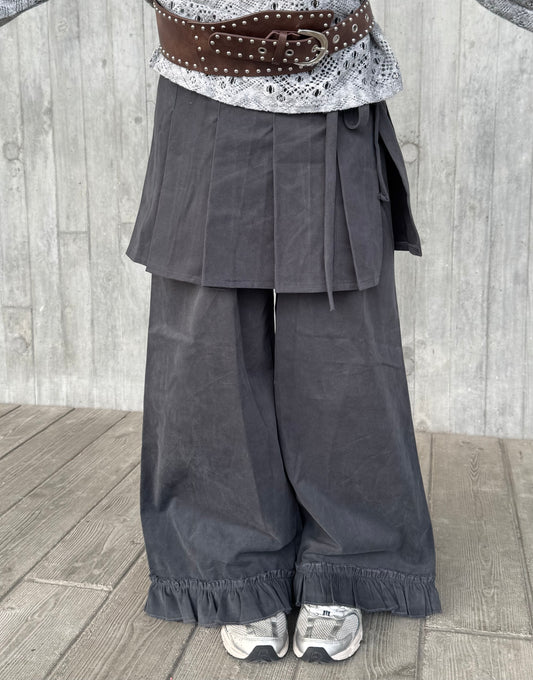 秋冬必入百褶裙褲