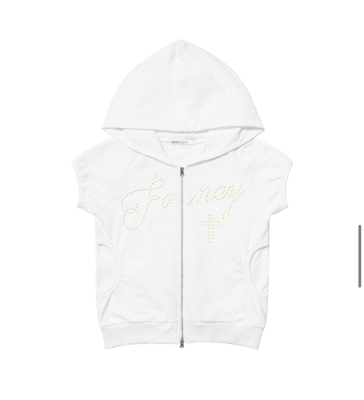 Fancyclub HOTFIX PUFF SLEEVE HOOD ZIP-UP (4 colors)