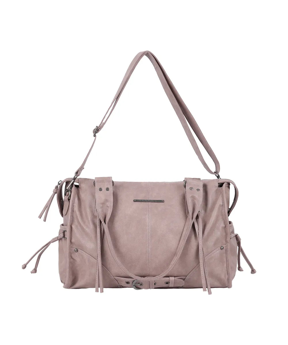 FANCYCLUB BELTED WASHING LEATHER BAG