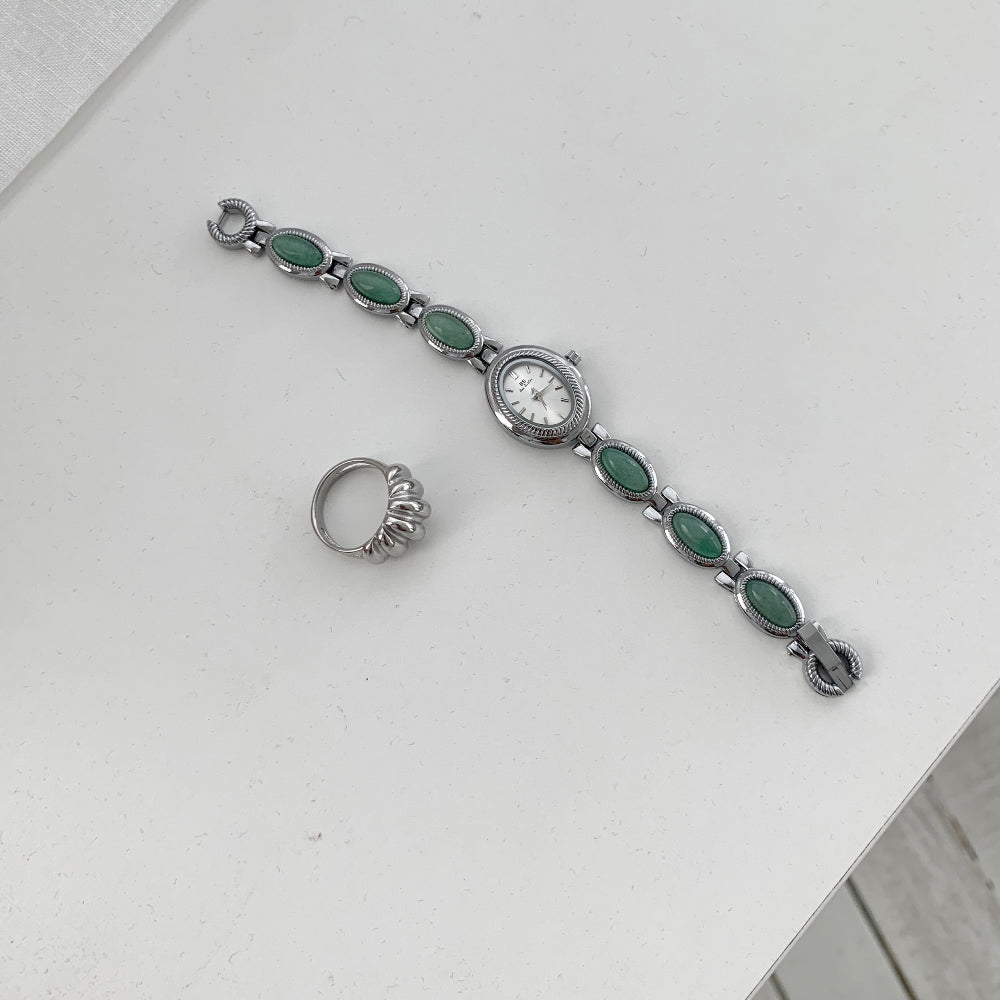 Grumpy Stuff Verdant Stone Watch