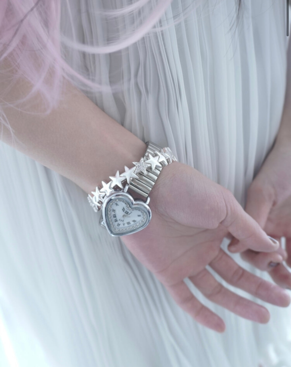 Cupid Watch (Light pink / Ivory)
