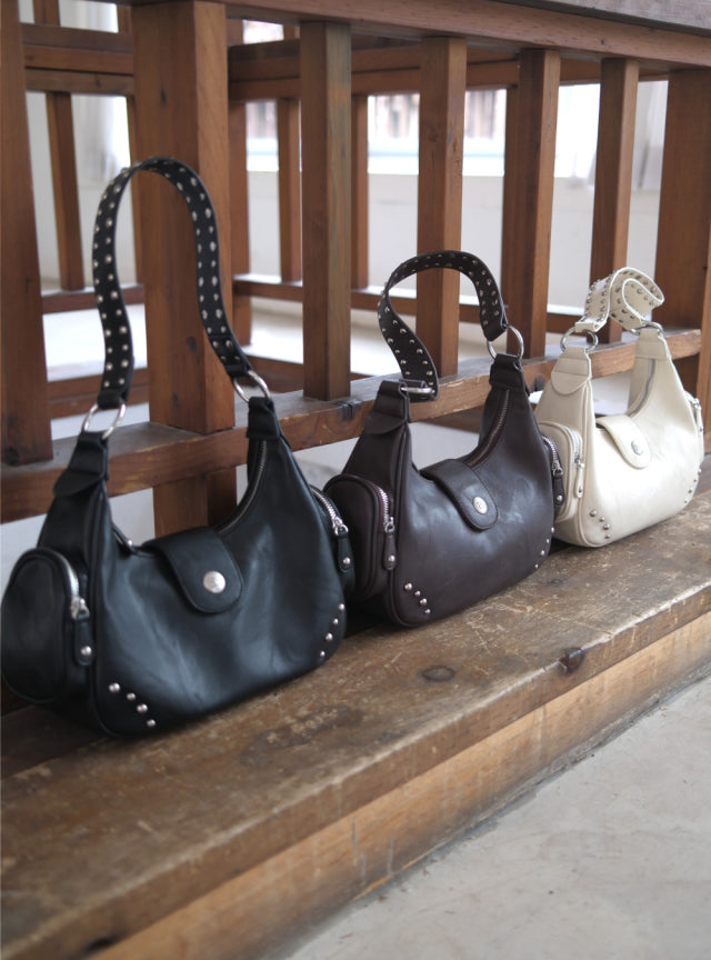 ASON MOTE STUD BAG(3 colors)