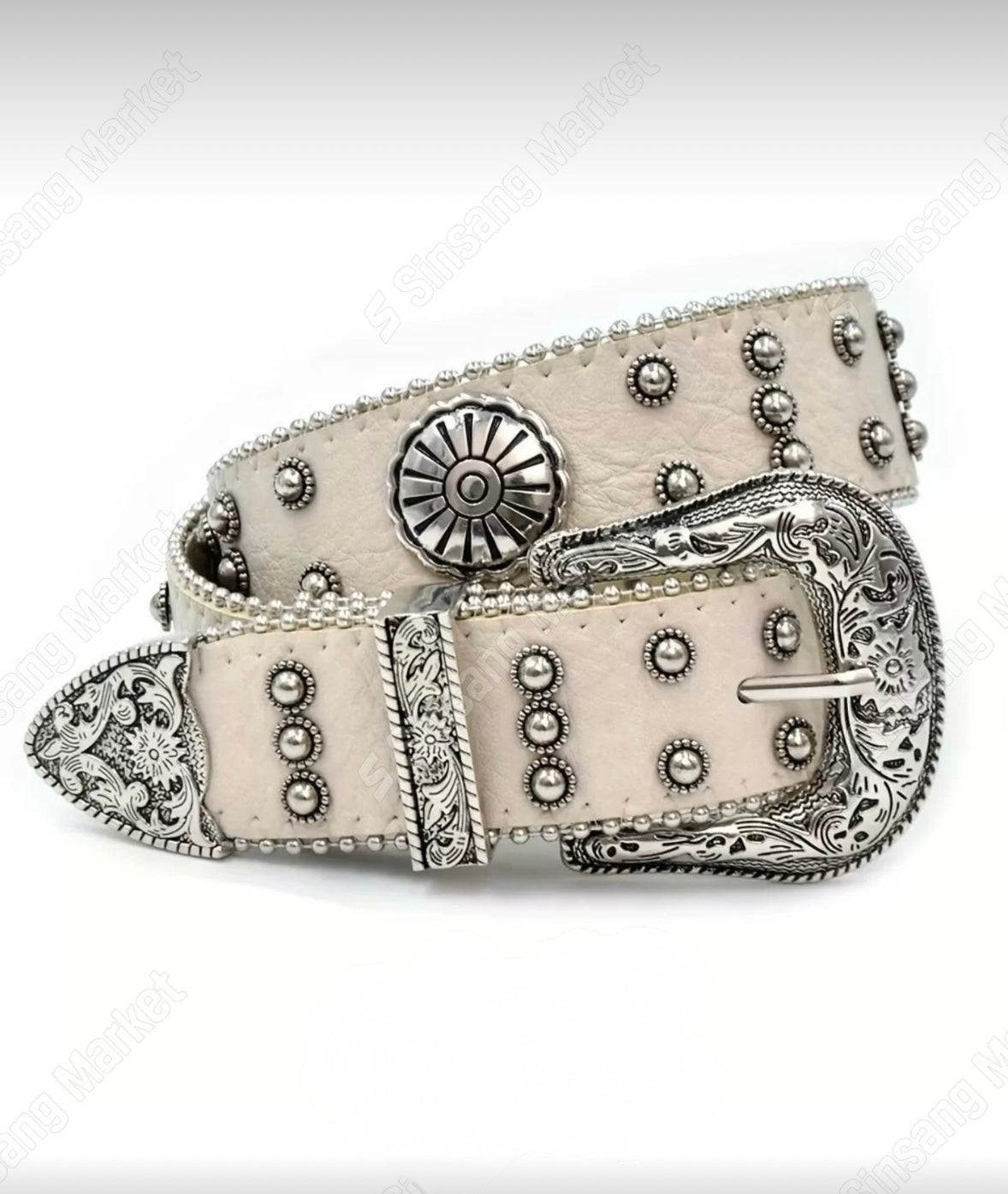 復古窩釘皮帶［4色入］