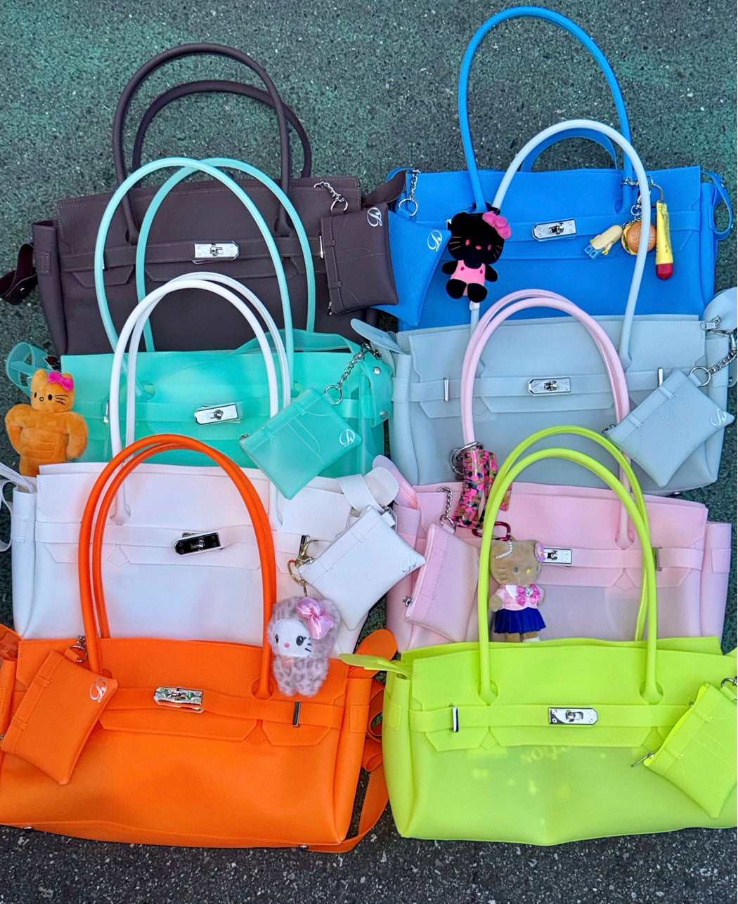 Deinet JELLY TWO-WAY BAG(8 colors) 送Card holder