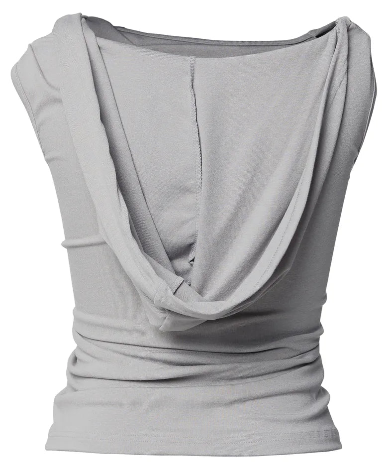 FLARE UP Asymmetric Snap Hoodie (3 colors)