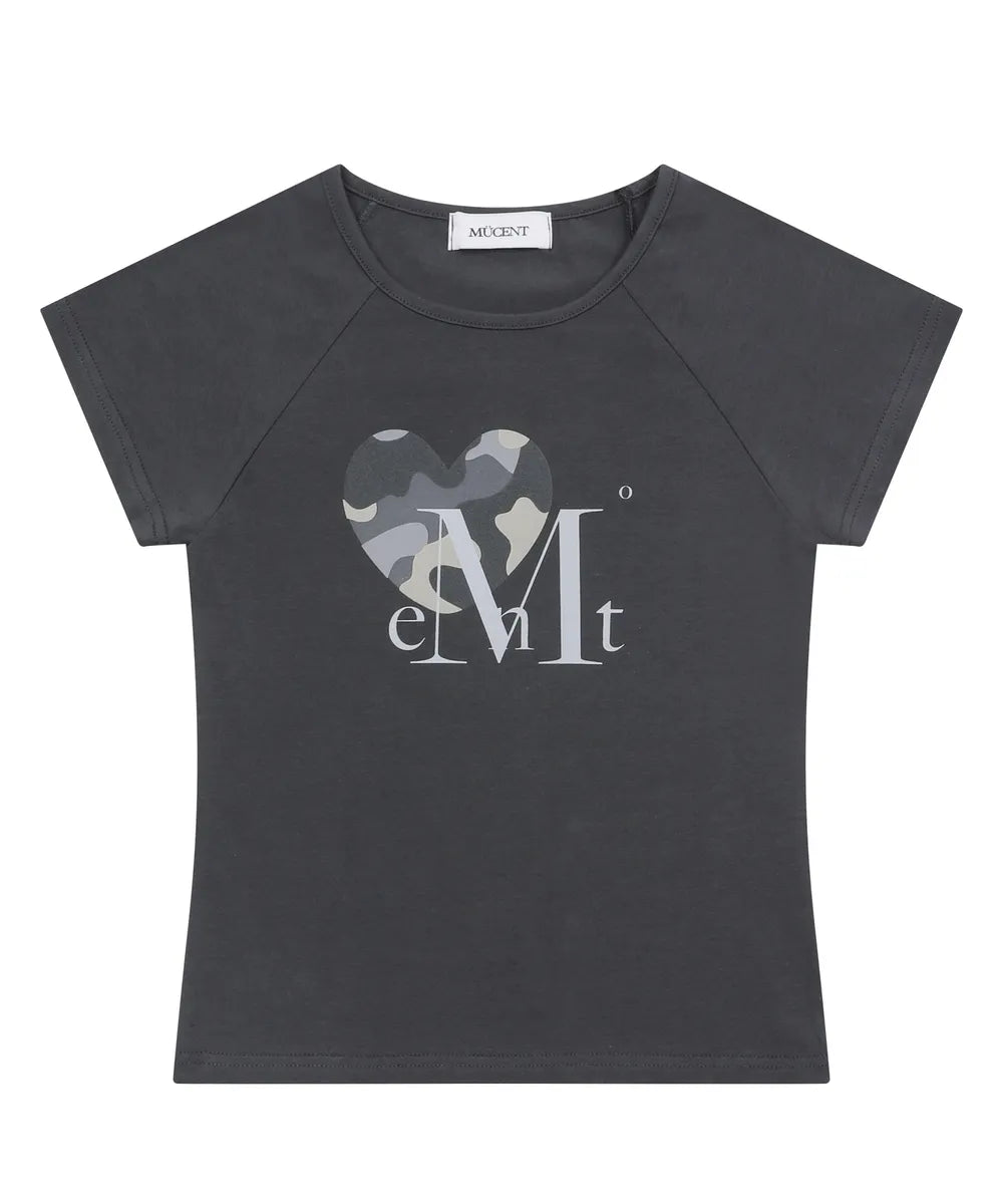 Mucent Canyon Heart Camo Short Sleeve Tee (2 Colors)