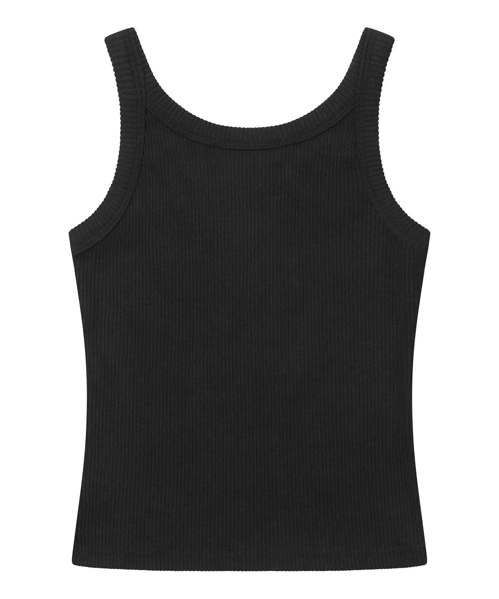 Mucent Theo Cross Leather Patch Sleeveless Nashi (2 Colors)