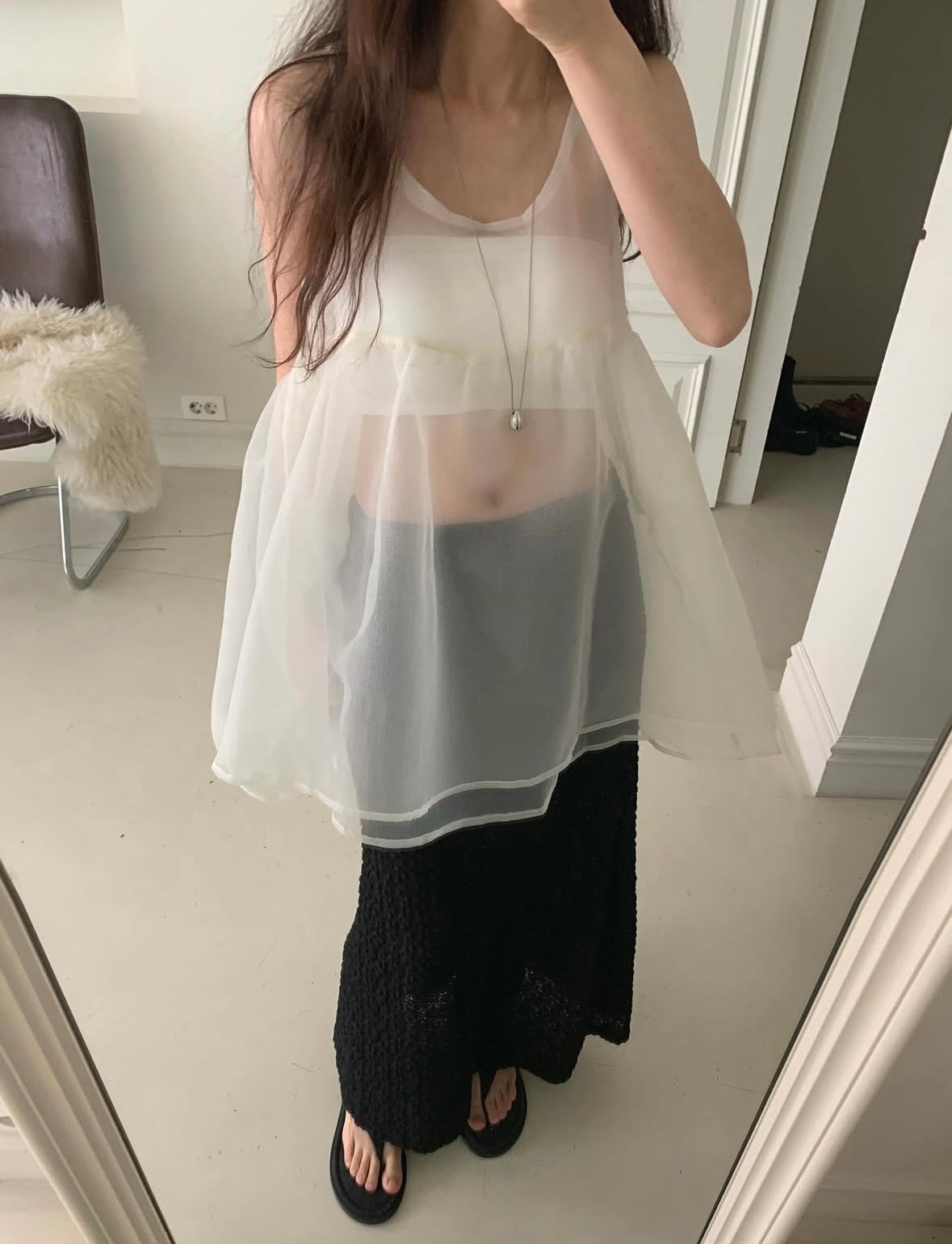 日系紗紗蝴蝶結Ops