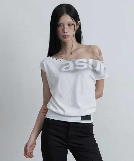 ASUR DOLMAN LOOSE CROP T-SHIRTS (4 colors)