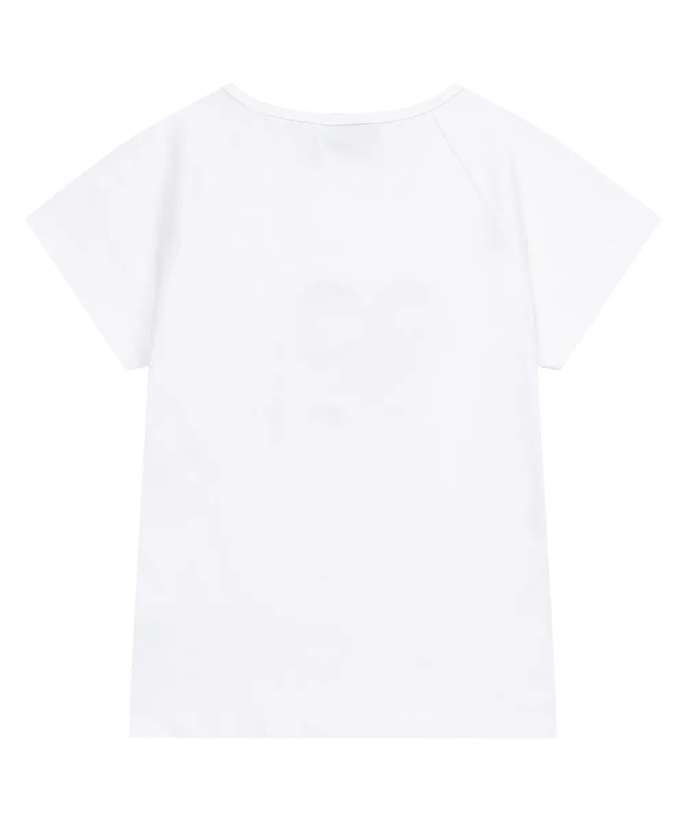 Sierra Leopard Print Heart Short Sleeve T-shirt (4 Colors)