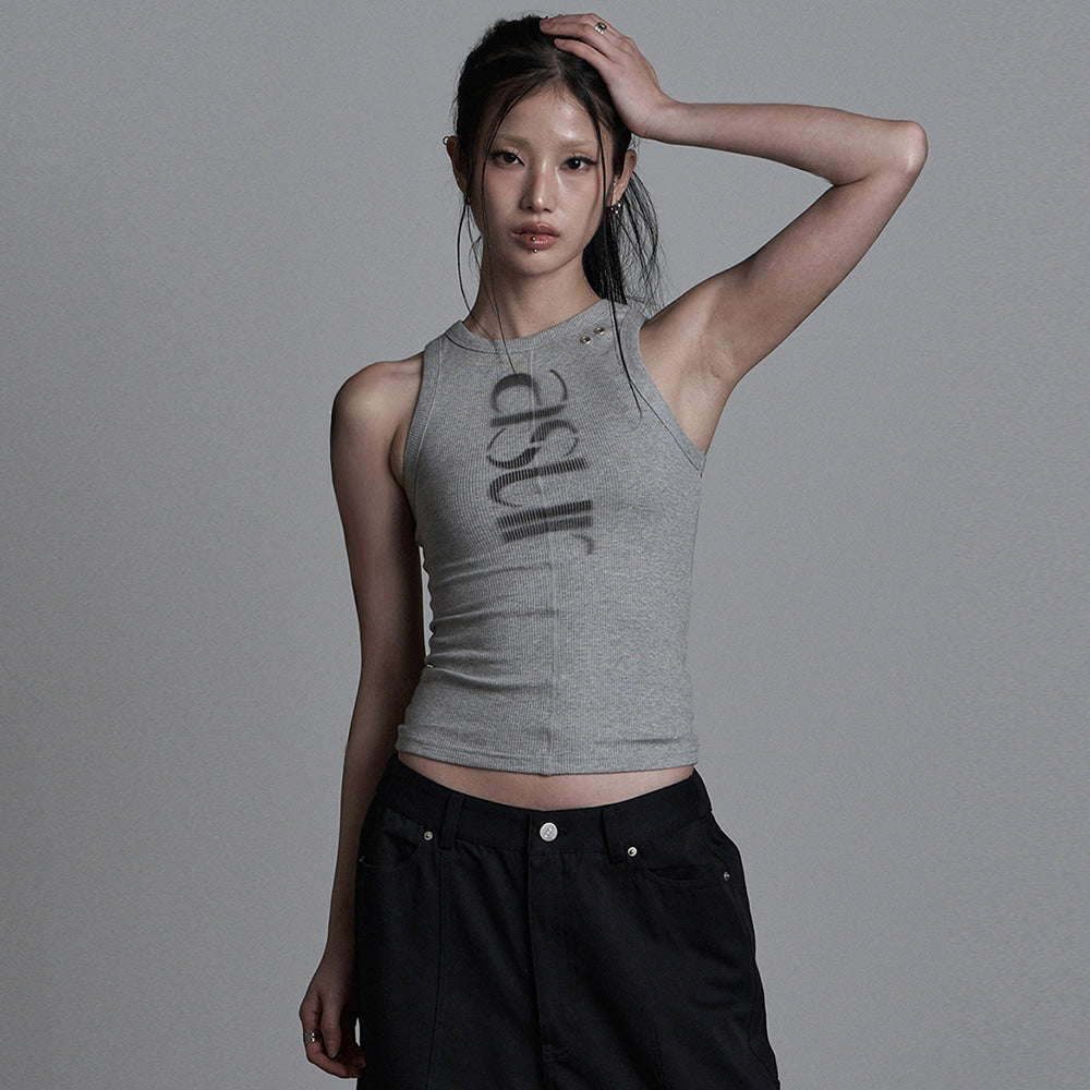 asur Sewing Turn Logo Sleeveless(3 colors)
