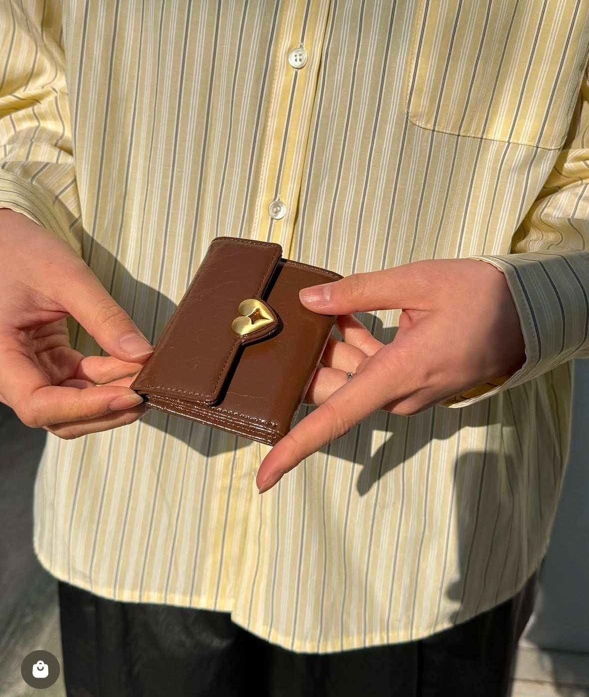 FENNCE HEARTY FLAP WALLET