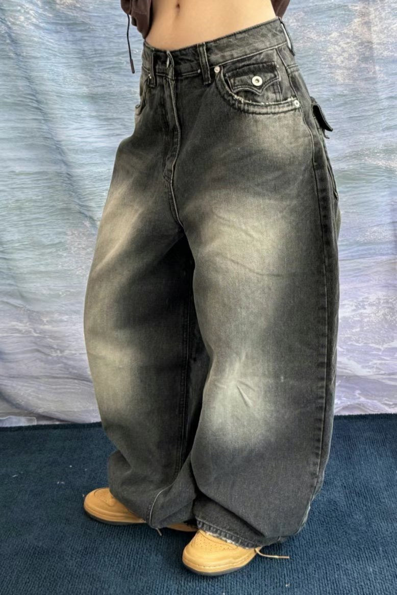 (M碼現貨)Karina同款黑色神褲