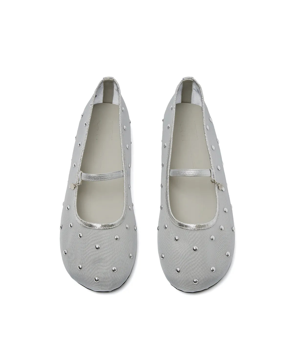 Foggy Moody Studded Mesh Flat (5 colors)