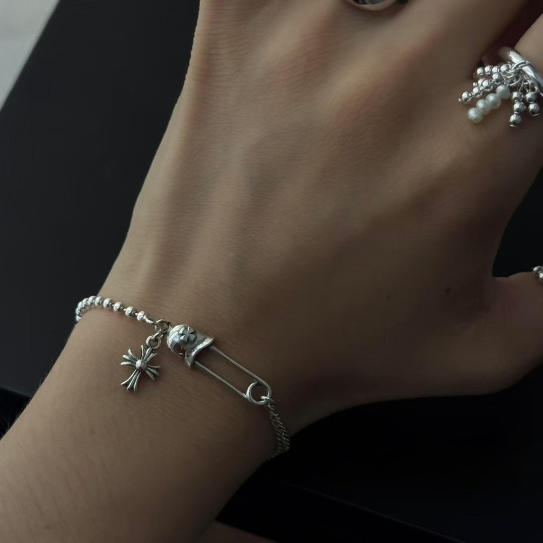 十字扣針款手鏈