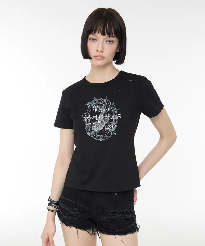 ROCKCAKE Semperna Hotfix Crop Top (3 colors)