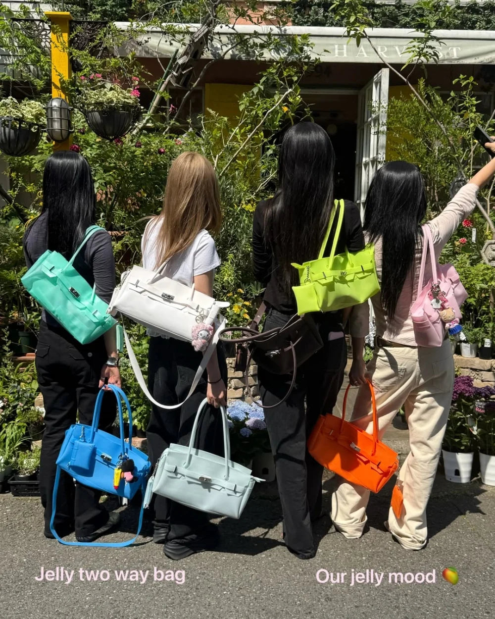 Deinet JELLY TWO-WAY BAG(8 colors) 送Card holder