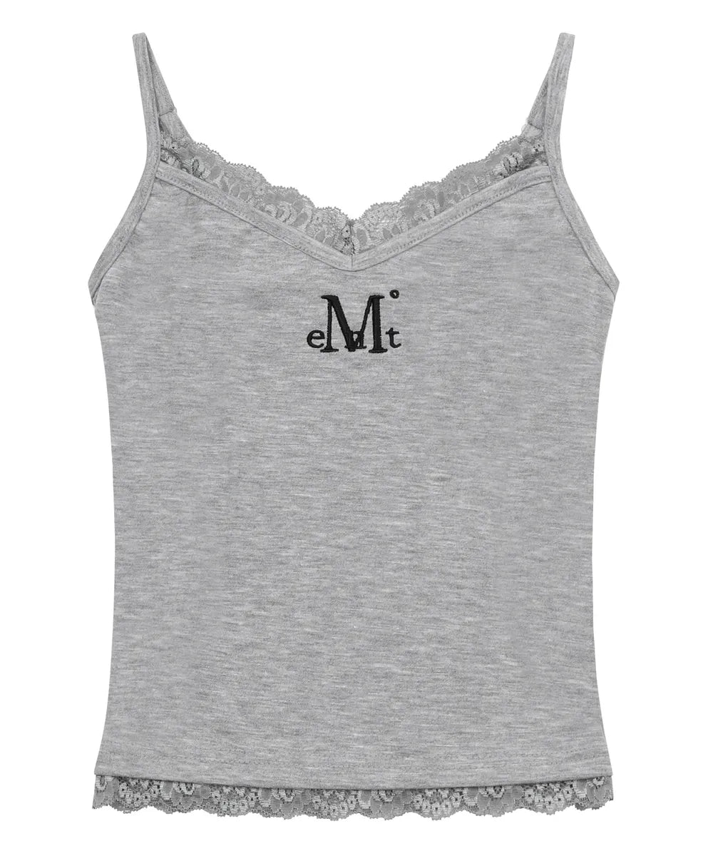 Mucent Garin Lace Slim Fit Sleeveless Nashi (3 Colors)