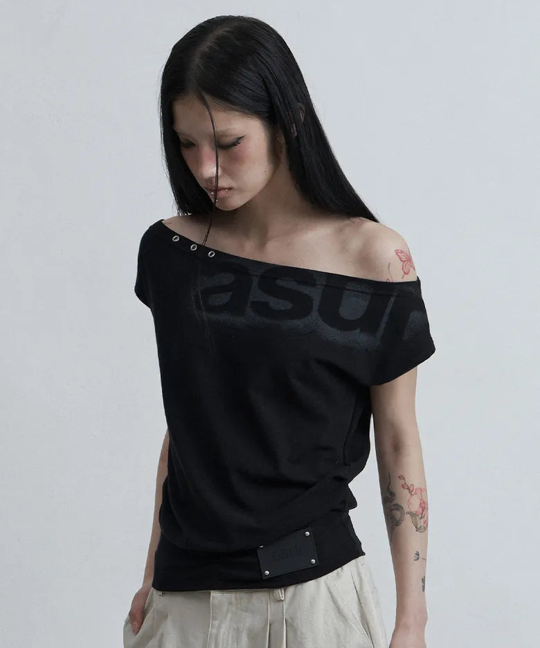 ASUR DOLMAN LOOSE CROP T-SHIRTS (4 colors)