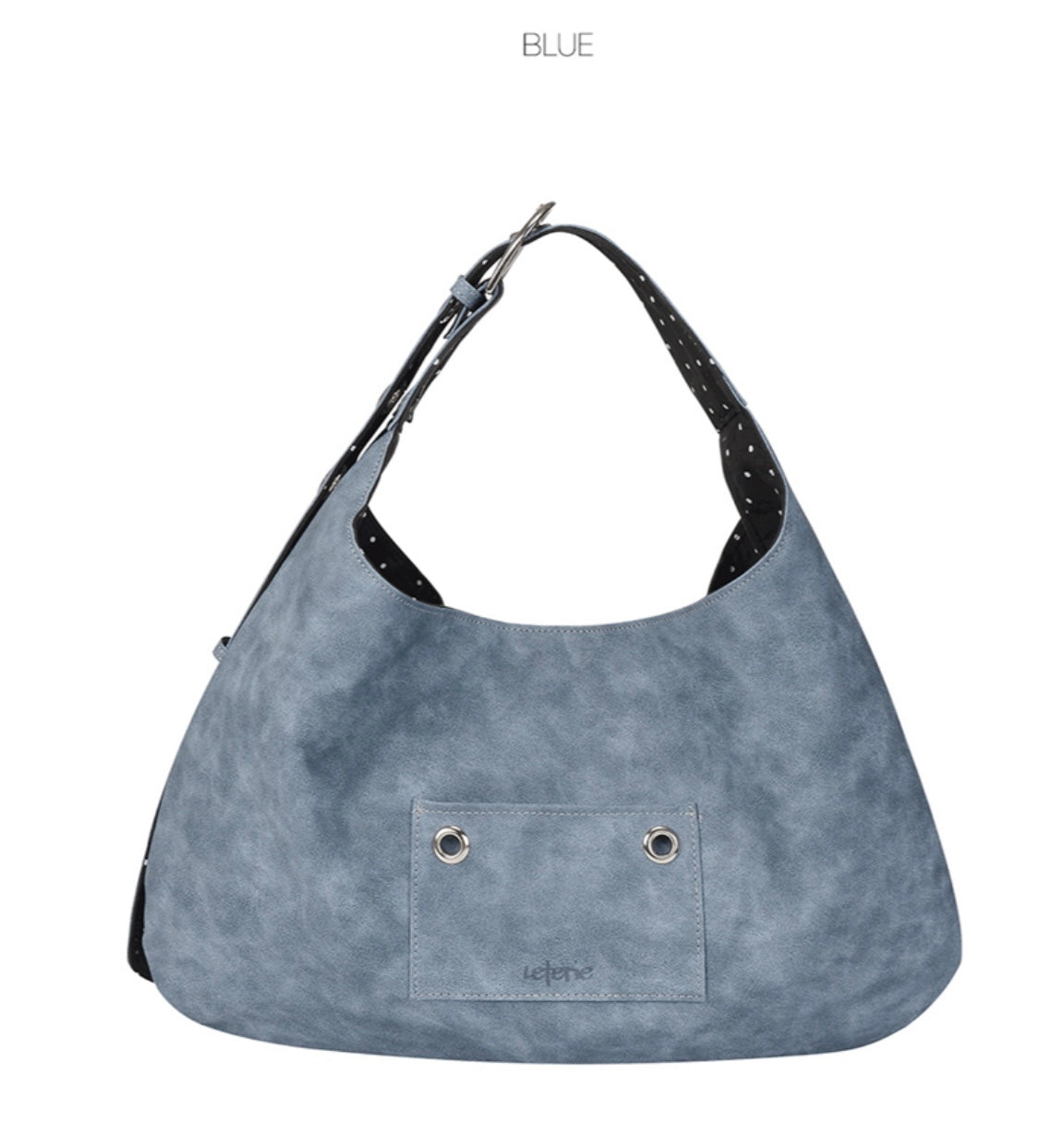BUCKLE REVERSIBLE SHOULDER BAG（4 colors)