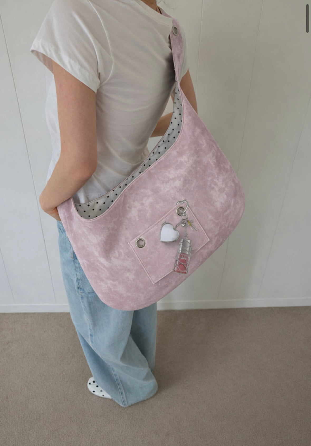 BUCKLE REVERSIBLE SHOULDER BAG（3 colors)