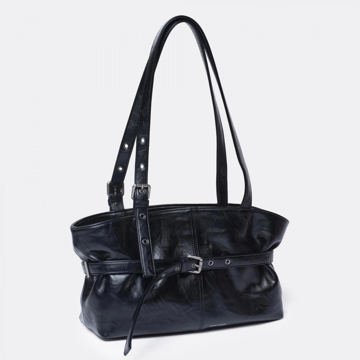 SAMO ONDOH le belt bag M baked black