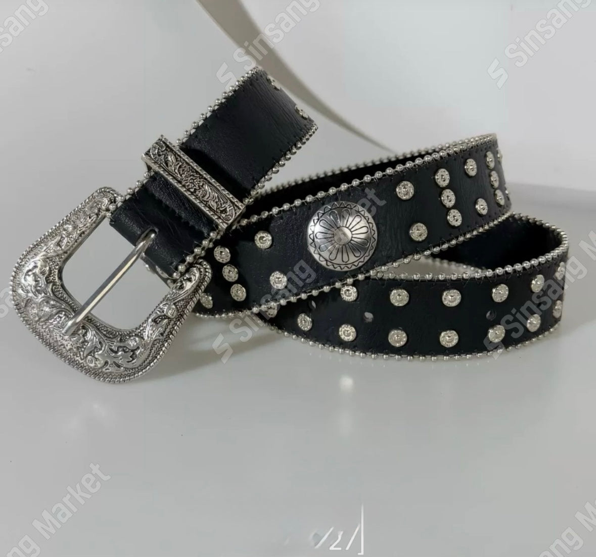 復古窩釘皮帶［4色入］