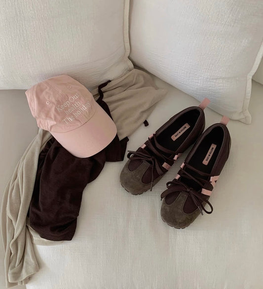Rose Ribbob Sneakers(2colors)