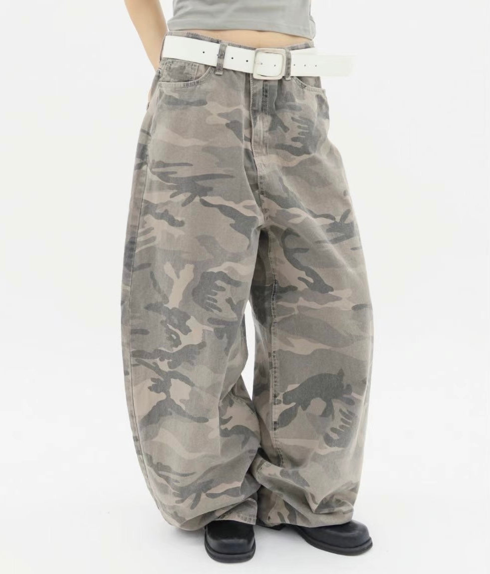 (M現貨)Unisex迷彩長褲