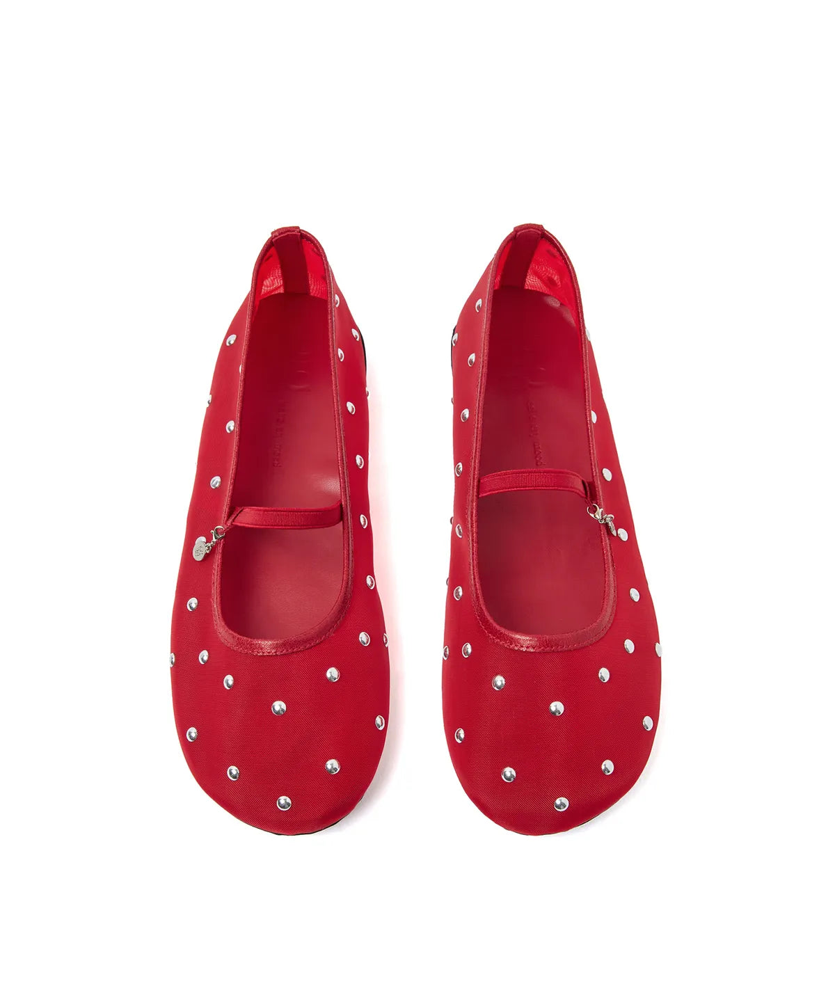 Foggy Moody Studded Mesh Flat (5 colors)
