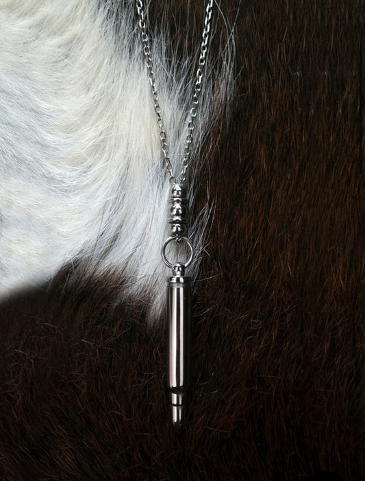 Metalic Bullet Necklace