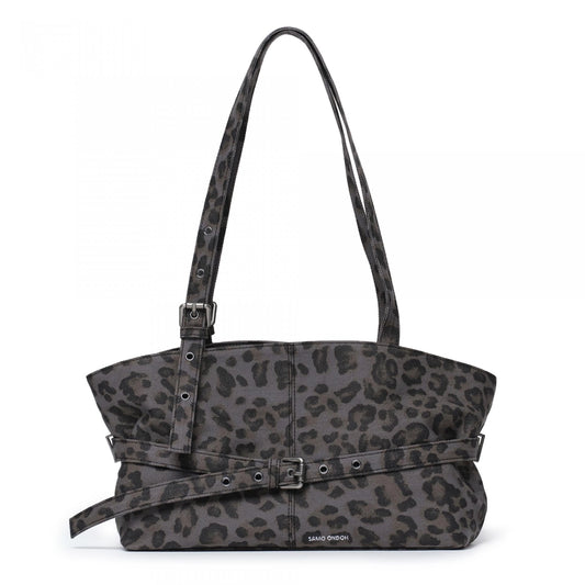 SAMO ONDOH le belt bag M leopard noir