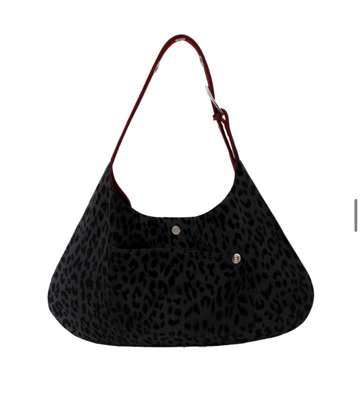 Leterie STUD BUCKLE REVERSIBLE SHOULDER BAG (3 colors)