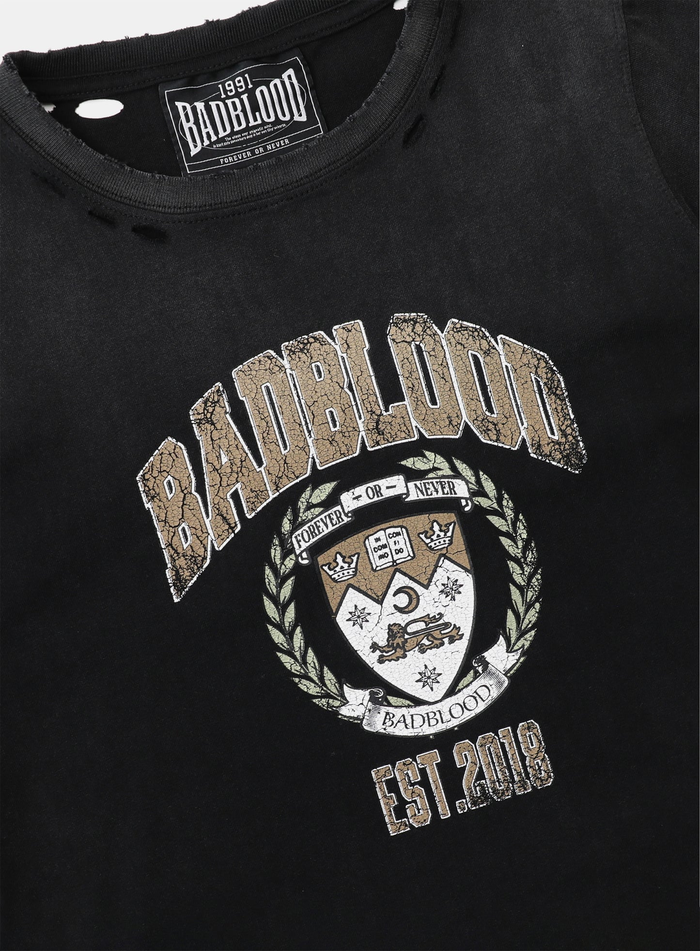 Workshop Print Stressed T-shirt 2 colors