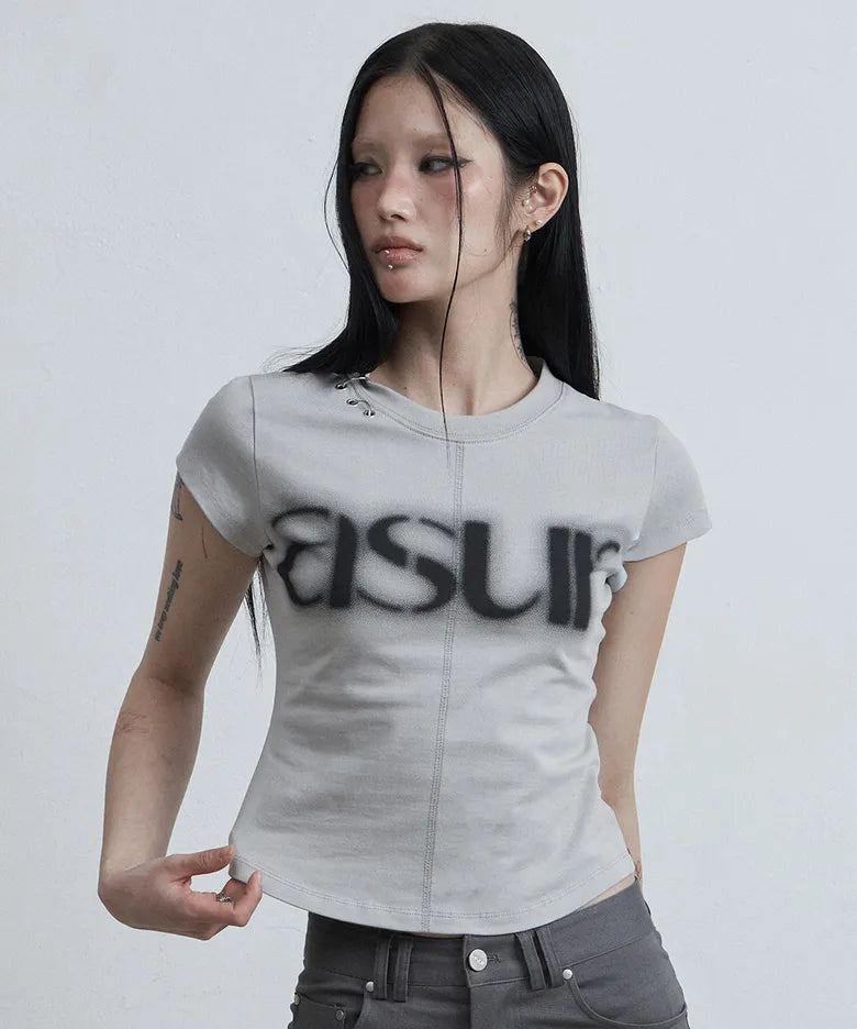 ASUR AU PIERCING CAP SLEEVE