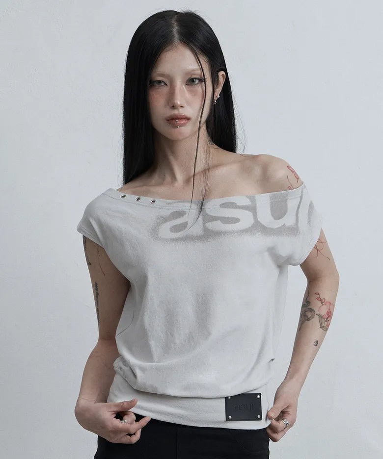 ASUR DOLMAN LOOSE CROP T-SHIRTS (4 colors)
