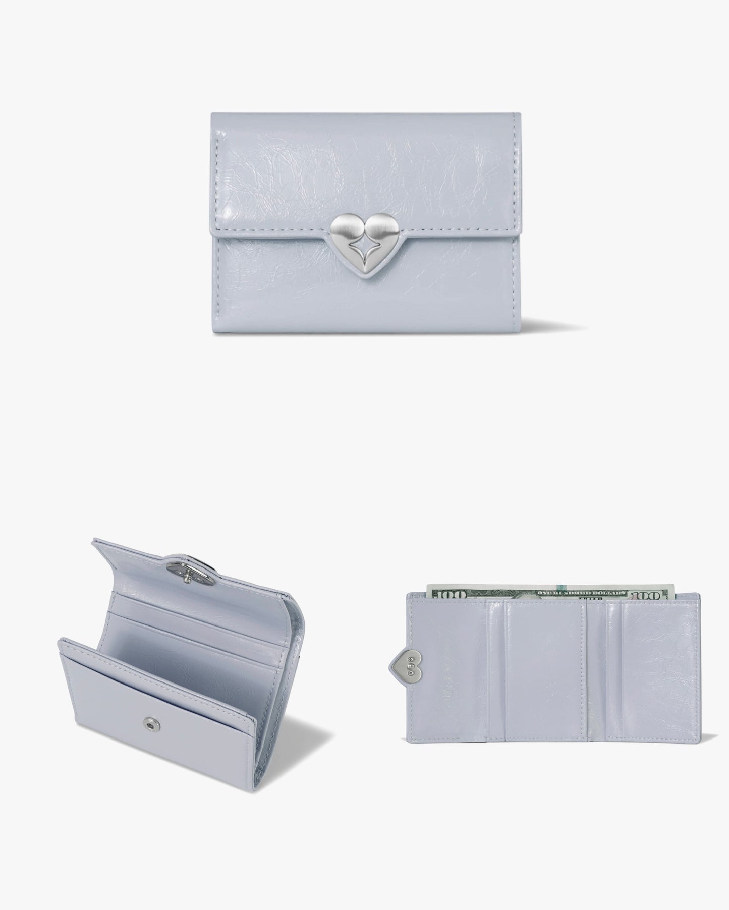 FENNCE HEARTY FLAP WALLET